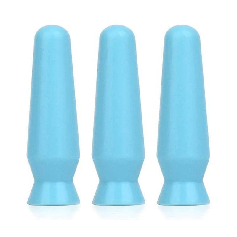 Scleral Lens Remover and Inserter Pack of 3, Ventless Contacts Removal Tool for Hard Contact Lenses & Prosthetic Eyes-A28R