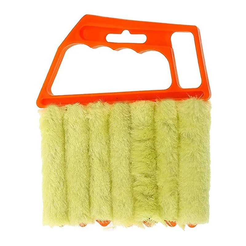 

CYCLI-7 Teeth Blind Cleaner Brush - Mini Hand-Held Cleaner Brush Shutter Brush Air Conditioner Household Cleaning Brush Tool