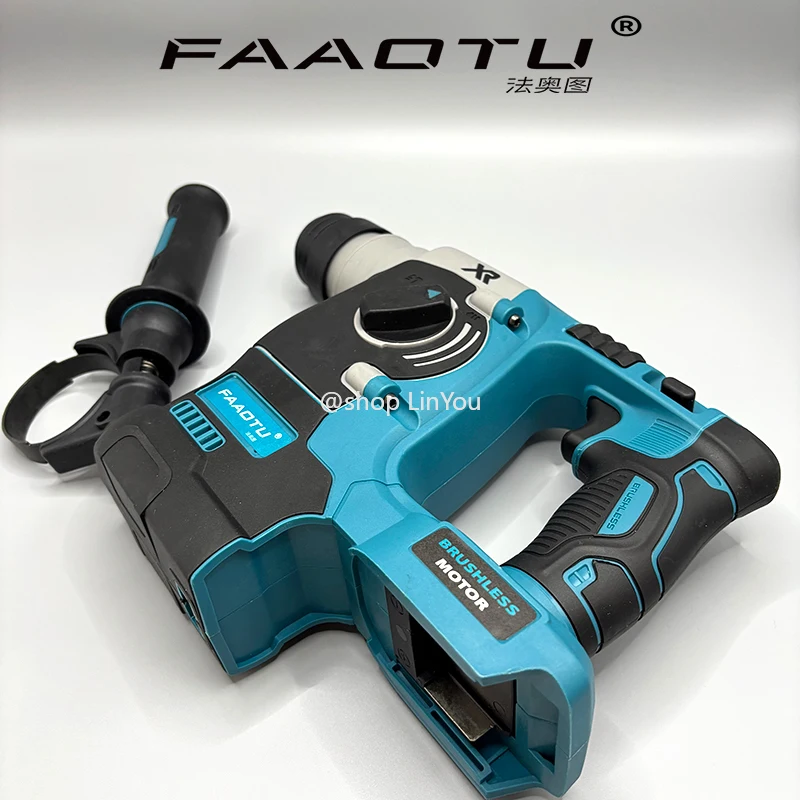 

FAAOTU 18V/20V MAX SDS PLUS L Rotary Hammer Drill Brushless Cordless Impact Hammers Tool Only（no battery)