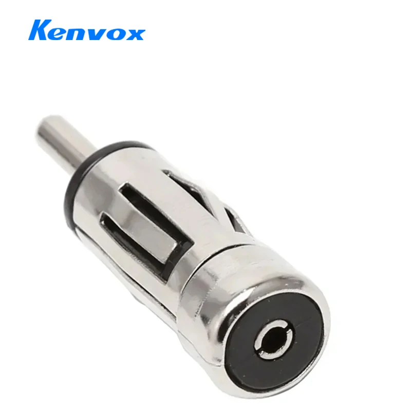 Car Vehicles Radio Stereo ISO To Din Aerial Antenna Mast Adapter Connector Plug for Car Radio Stereo Autoradio Fit Most Types