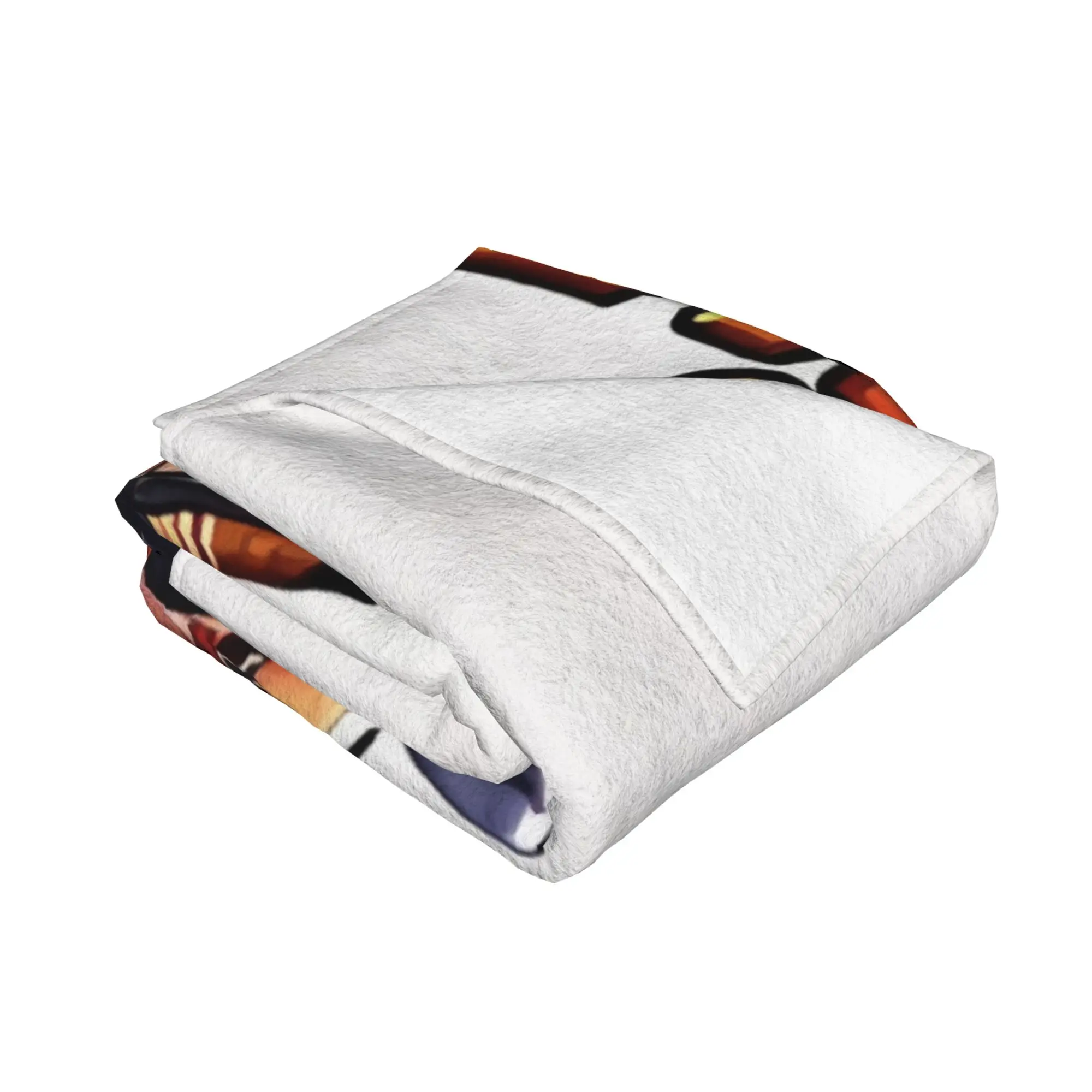 1PC home Cute Room Decor Metal Slug Blanket Throw Blanket Metal Slug Novelty Warm Blanket All Season