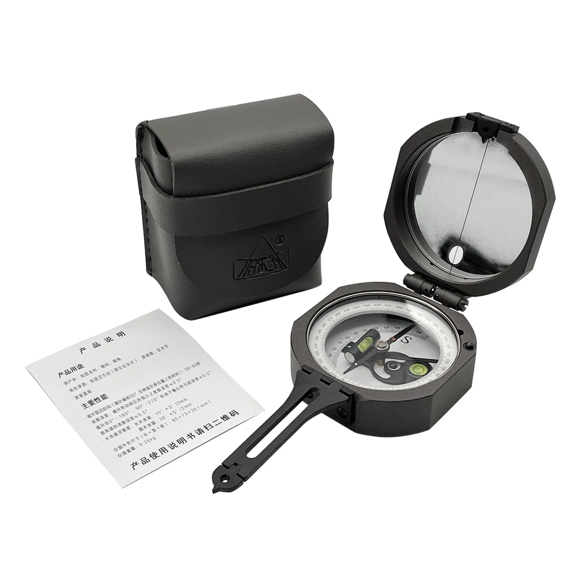 

DQY-1 Geology Compass Pocket Transit Metal Compass Survey Instrument