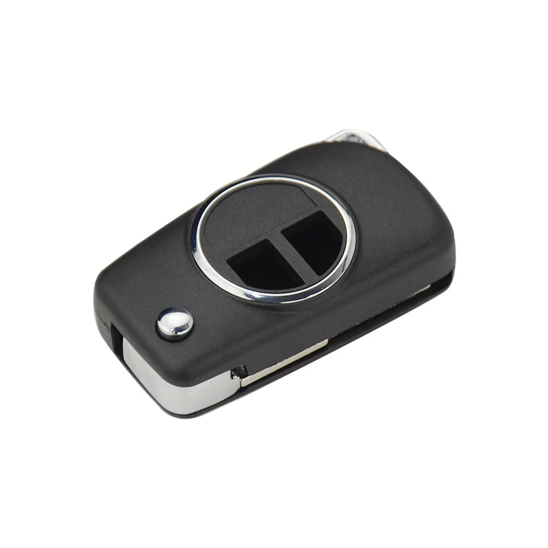Modificado Shell Flip Key para Suzuki Swift Grand Vitara Alto SX4, substituição do caso remoto, lâmina sem cortes, lâmina HU133R/SZ11R, Auto