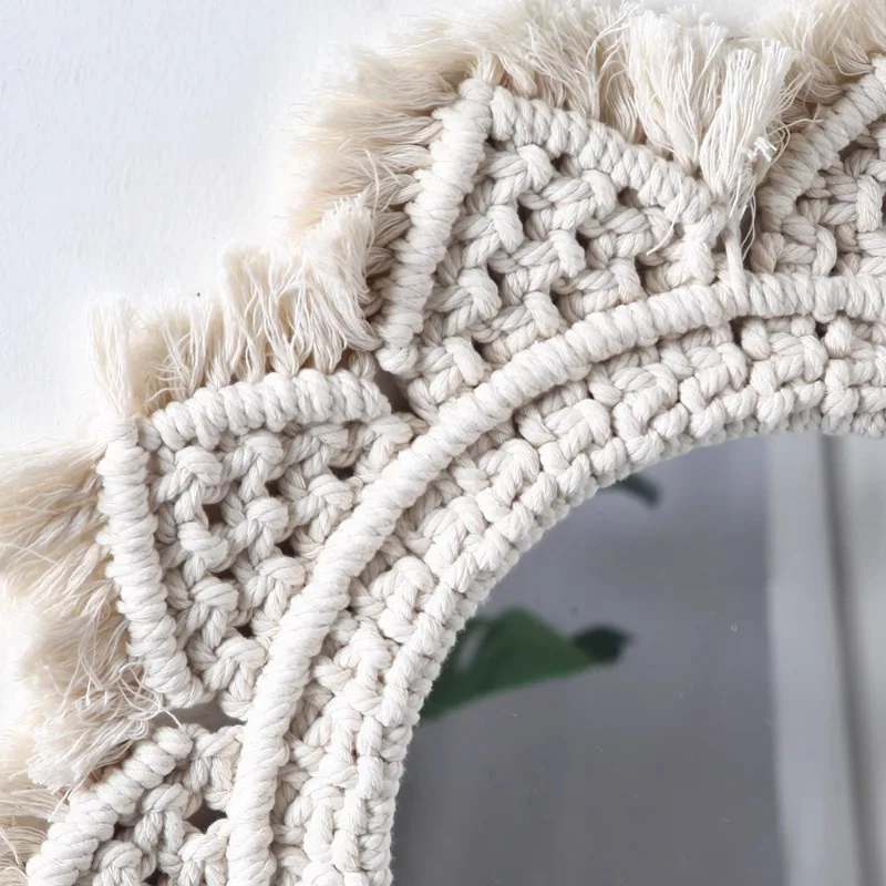 مرآة تزيين فاخرة خفيفة، مرايا زخرفية بسيطة وحديثة، مرآة مكياج أنيقة مصممة Espejo Decorativo لتزيين المنزل