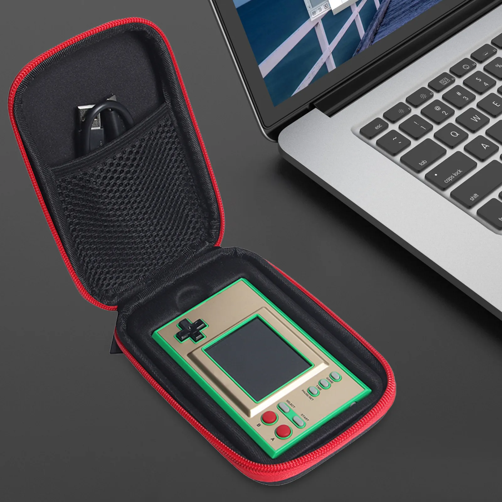 Portable Storage Bag Carrying Case for NintendoGame and Watch Hard Shell Waterproof Protective Case for Game and Watch Accessory