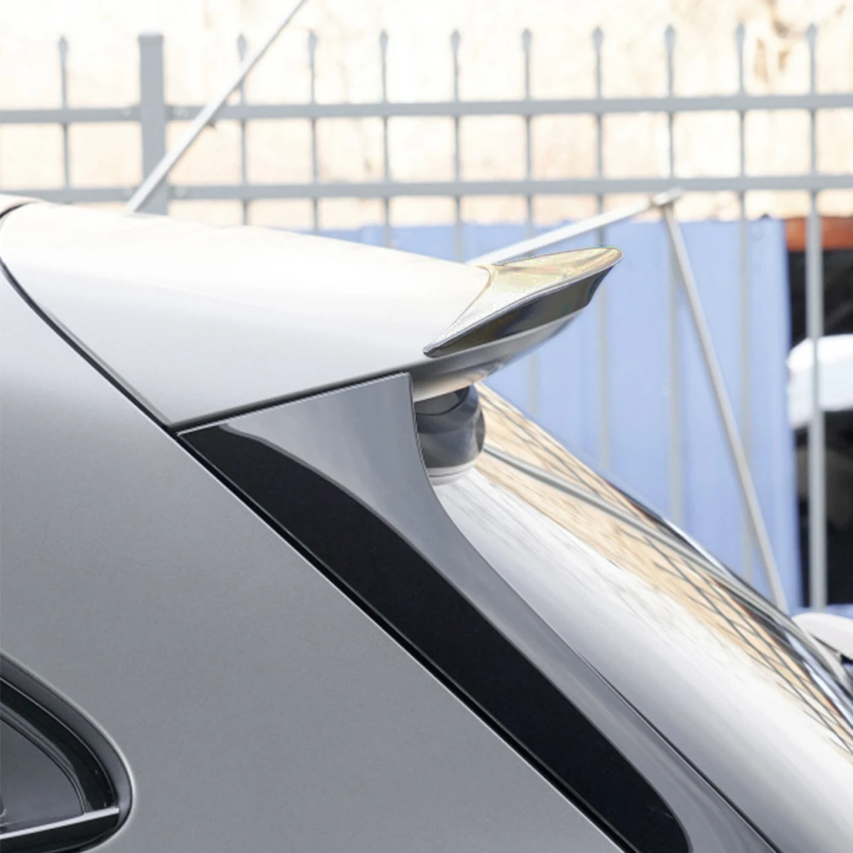 

Rear Roof Trunk Spoiler Rear Wing Lip Trim Sticker Styling Body Kit For Mercedes-Benz GLA-Class H247 GLA35 GLA45 AMG 2020-2021