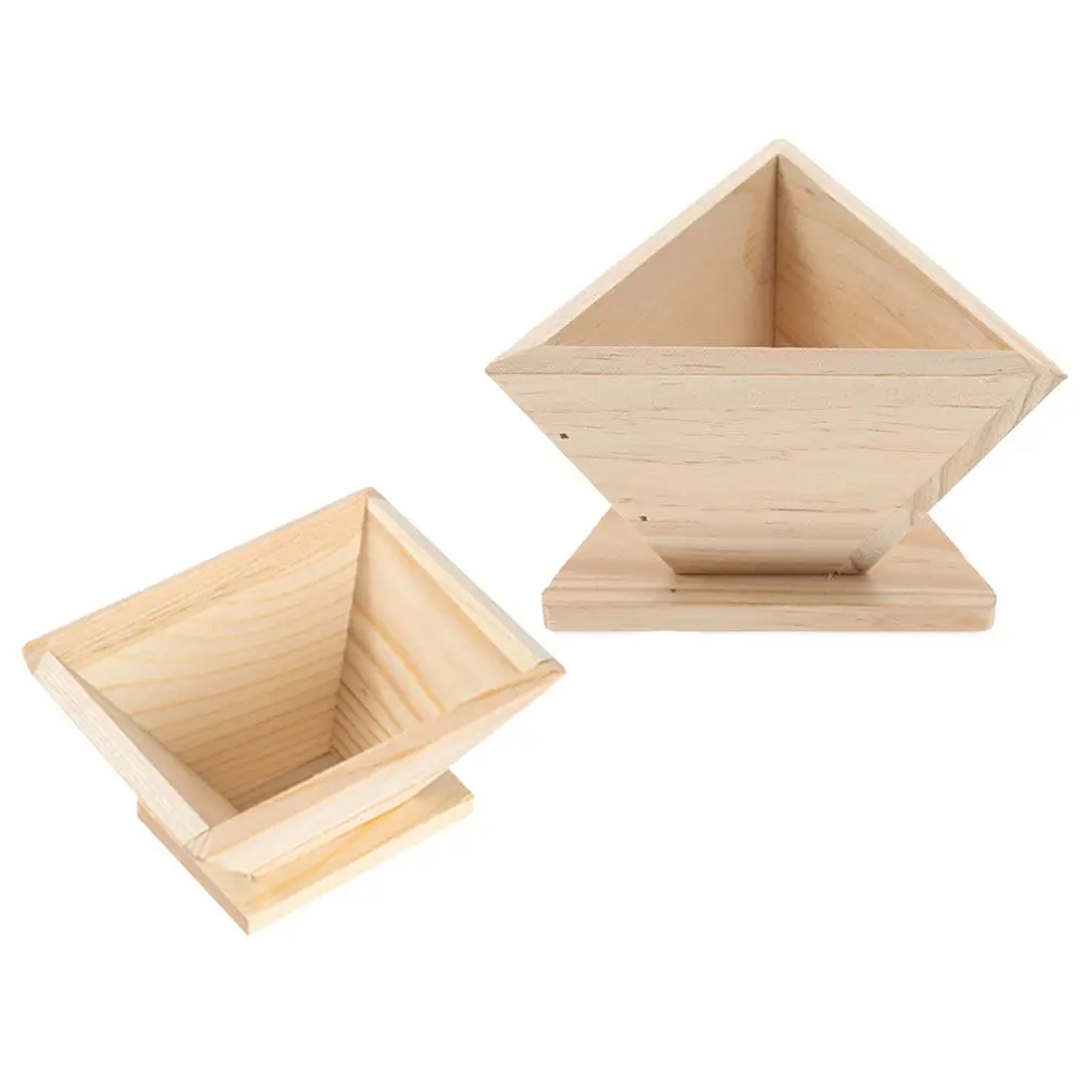 

2Pcs Wooden Zongzi Mold for Homemade Rice Dumplings Traditional Chinese Festival Cooking Tool Creative Kitchen Accessory Rice