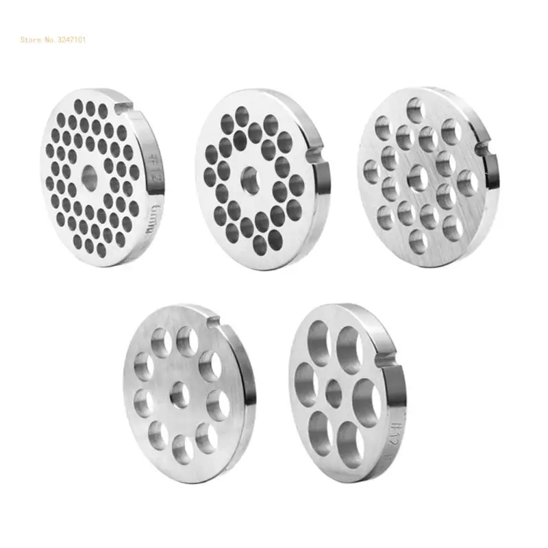 6mm/8mm/10mm/12mm/18mm Hole Grinder Parts Kitchen Appliance Grinder Crusher Mincer Plate Disc Knife Dropship