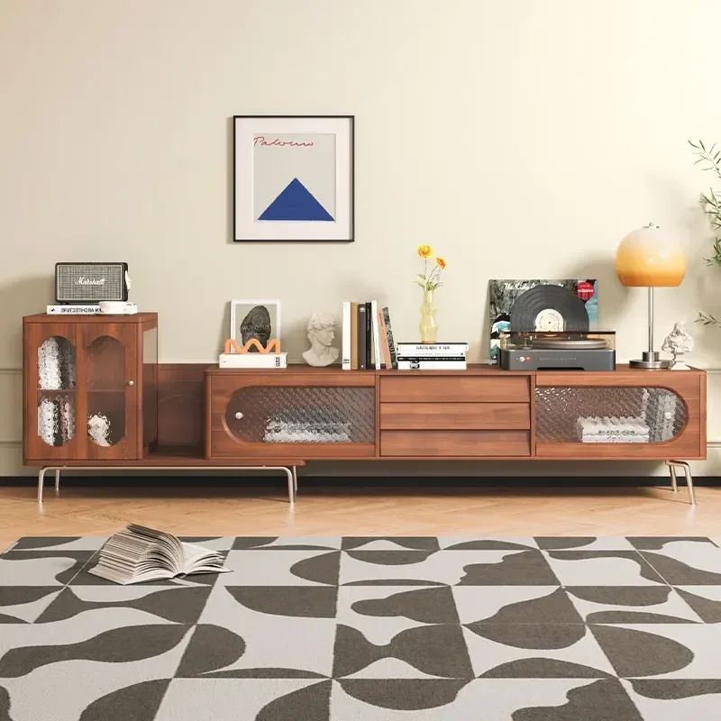 Meuble de salon moderne en bois extensible de Style nordique, meuble tv