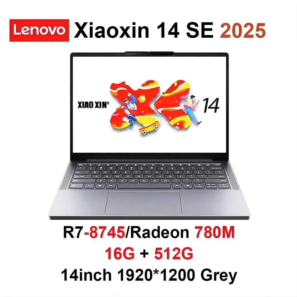 Lenovo Xiaoxin 14 SE AMD R7 8745hs Processor DDR5 16 512G Laptop 14inch FHD