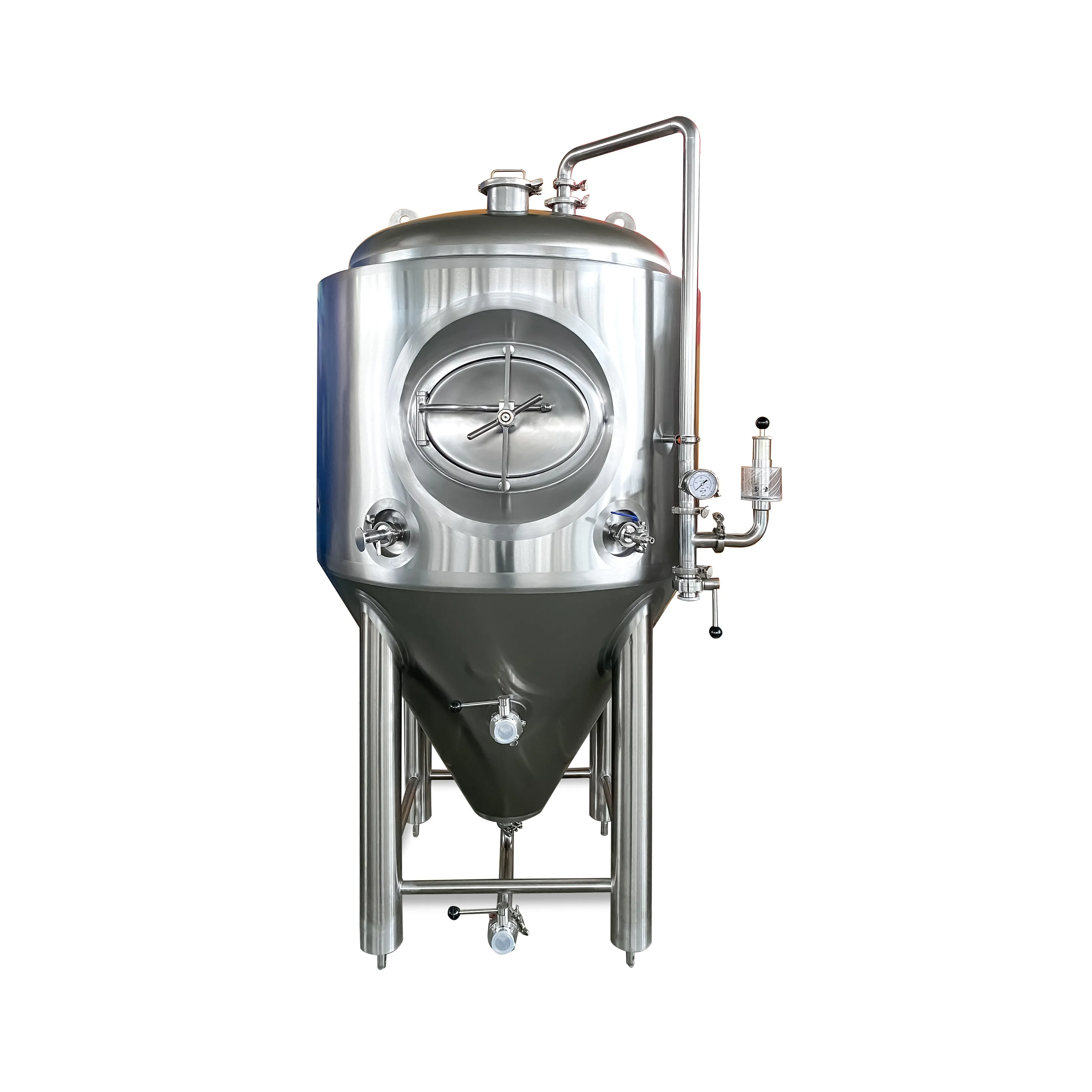 500L Beer Fermenters Micro Beer Brewhouse Manufacturing Equipment For Sale Stainless Steel Beer Fermentation Tank