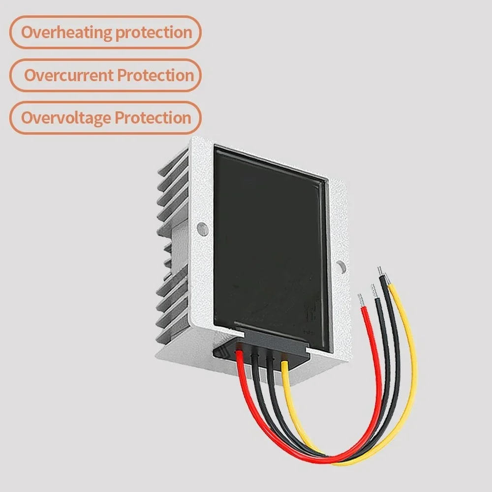 Convertidor de DC-DC de 12v a 48v, convertidor de refuerzo de 6A