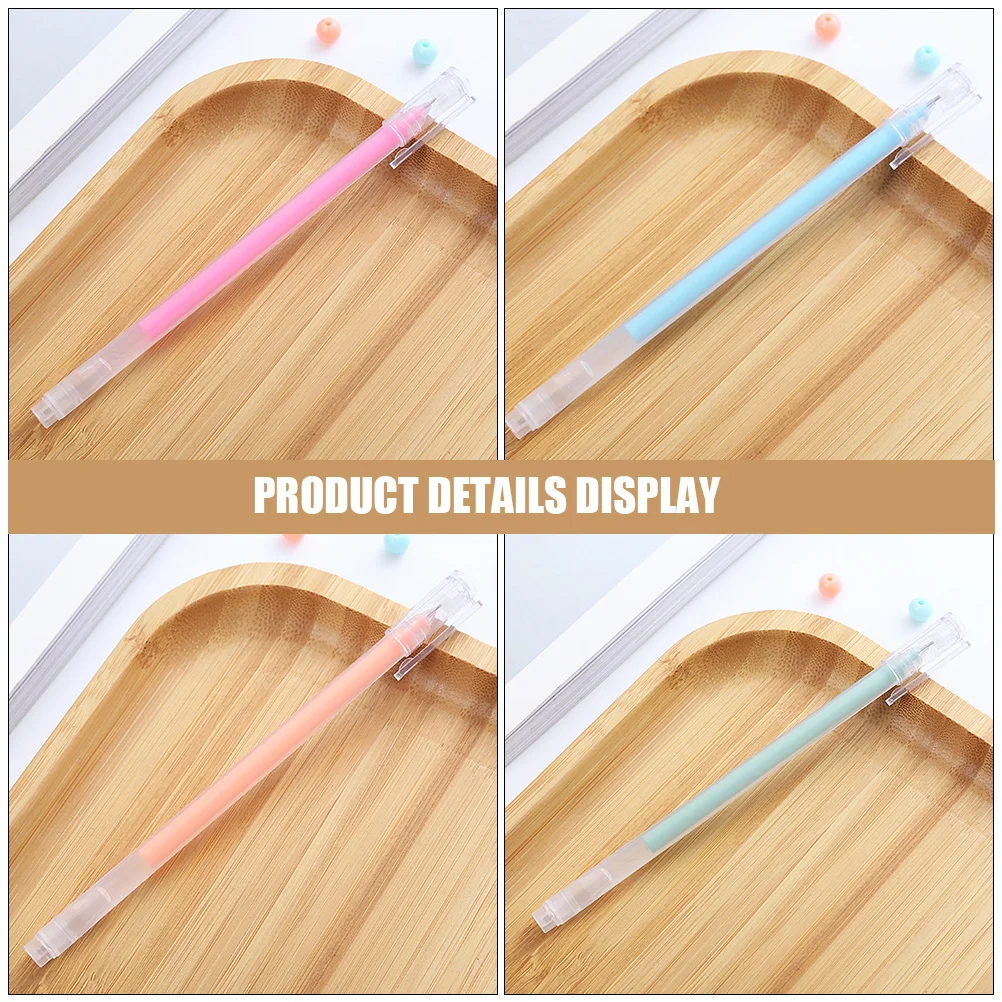 24 قطعة من أقلام الجل اللامعة، علامات طلاء ملونة ناعمة لرسم العبث، لوازم فنية للبالغين، مستلزمات فنية للبالغين #4