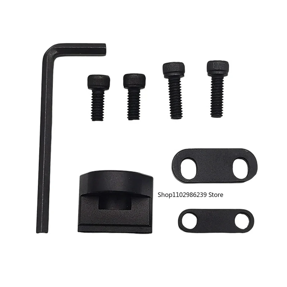 الإفراج السريع بندقية الرافعة QD محول حزام مشبك سبائك الألومنيوم CTR Tailstock التكتيكية الذيل دعم المثبت لملحقات الصيد