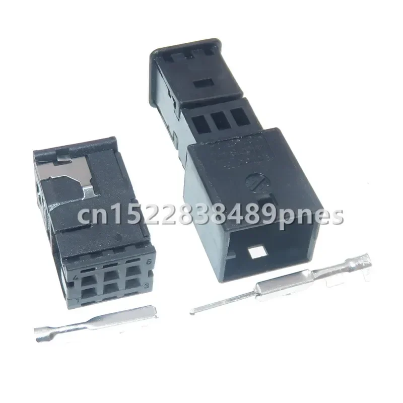 6 Pole 8E0 971 833 8E0 971 834 Automobile Anti-glare Rearview Mirror Wiring Harness Connector Car Socket 1418784-1