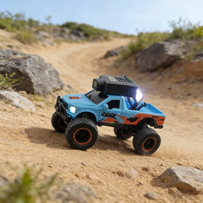 

6407 Full Scale Remote Control Car 1:64 Remote Control Camera Fpv Aerial Photo Transmission Self-Stabilizing Desktop Mini Rc Car