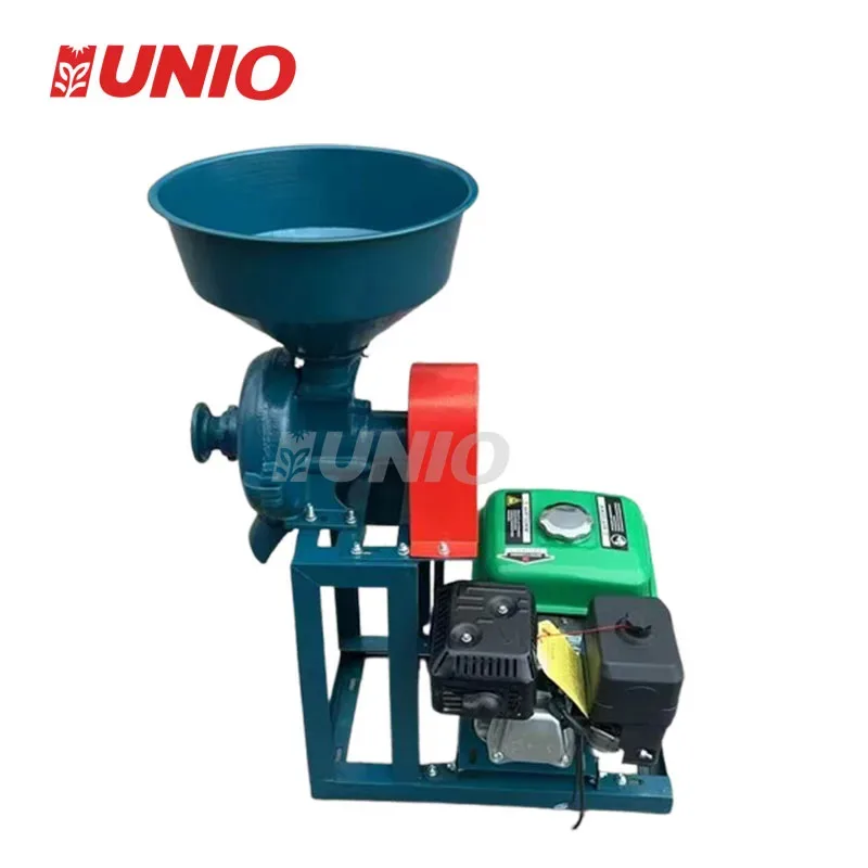 

2025 Home Machine For Wheat Flour Making Farm Use Corn Grinding Mill /Engine