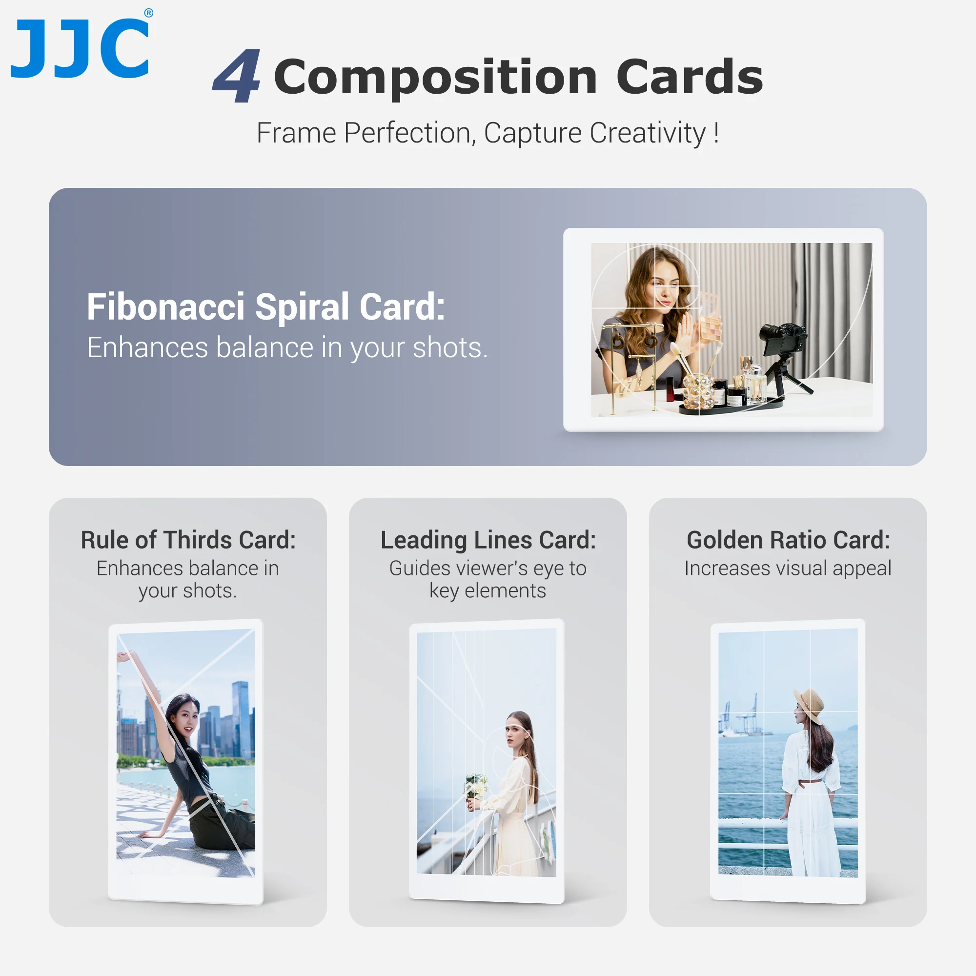 JJC Composition Tool Rule of T - Photography Rules Of Composition 评论和价格