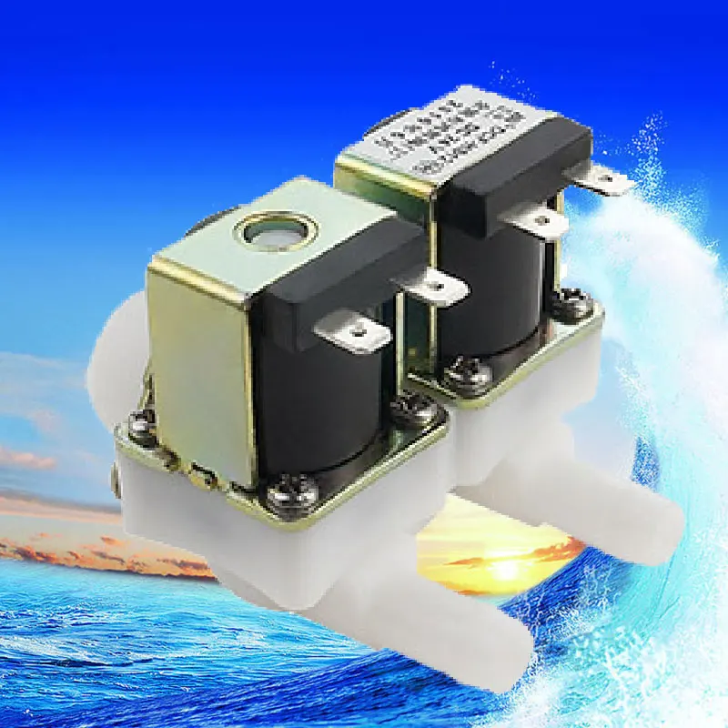 Coffee Maker and Water Dispenser, Single-inlet, Double-outlet Solenoid Valve, DC 24V 12V 220V