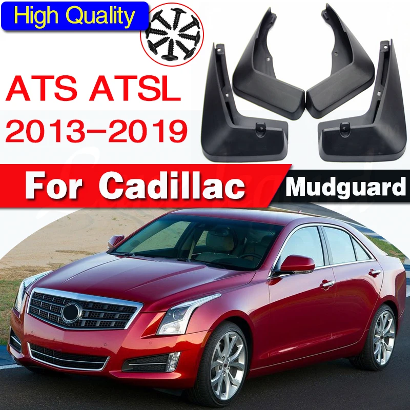 

For Cadillac ATS ATSL 2013~2019 2014 Mudguards Mudflaps Fender Mud Flap Splash Front Wheel Auto Parts Guards Cover Accessories