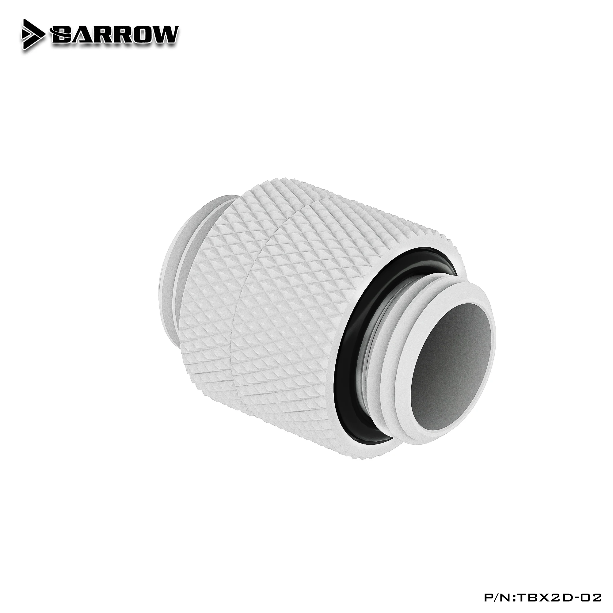 Фитинги водяного охлаждения Barrow PC, трубчатый соединитель, двойной ниппельный радиатор с двойной внешней резьбой TBX2D-02 для настольных компьютеров