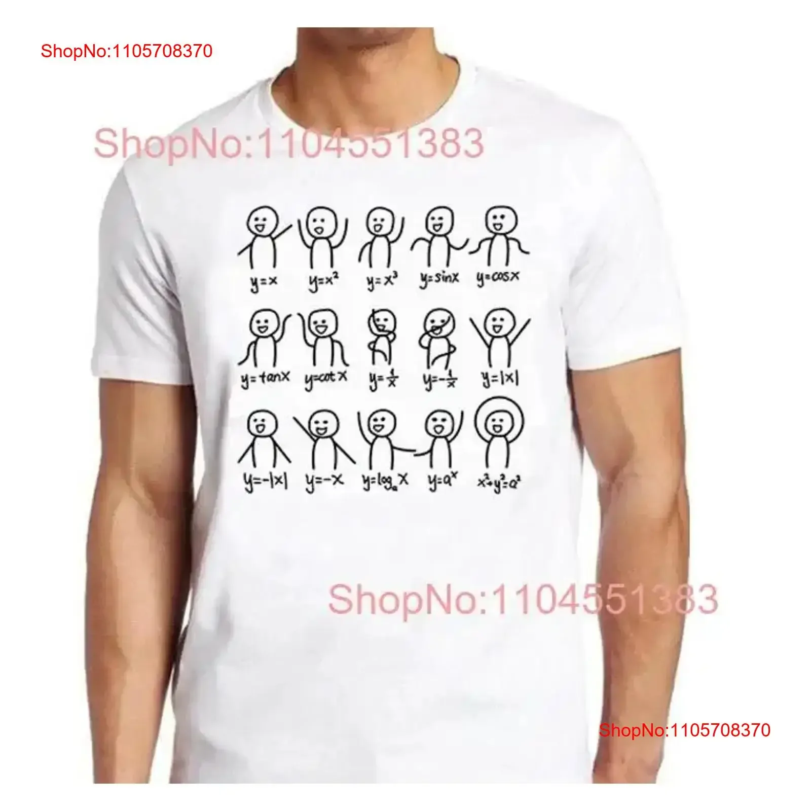 New T Shirt Funny Algebra Dance Graph Figures Math Equation Joke Meme Gif vintage Washed Stylish streetwear fashion Breathable