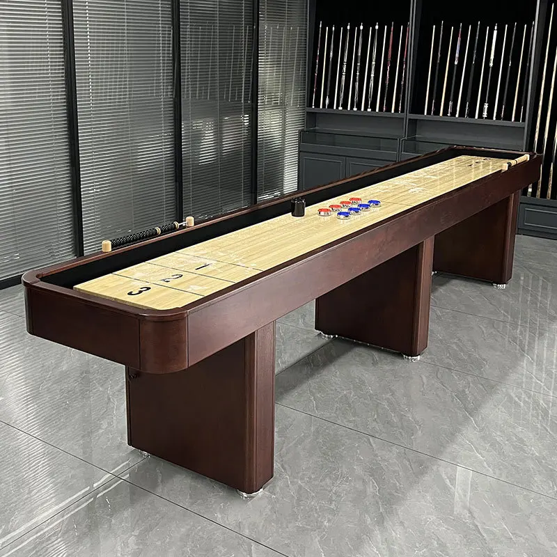 Match sandpot table, maple slide baseplate