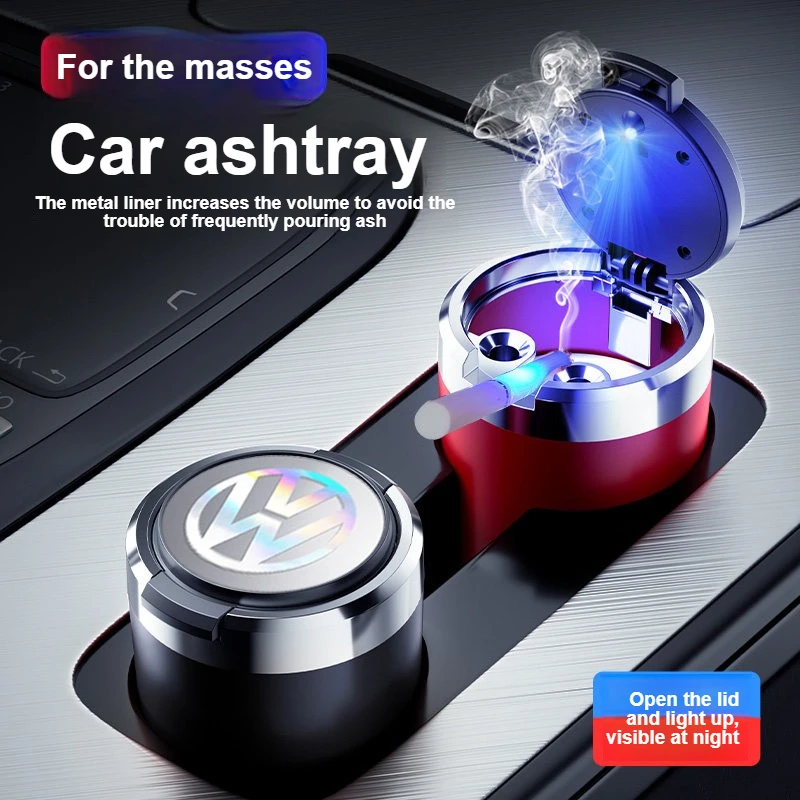 

for Volkswagen Sagitar, Magotan, Lavida, Bora, Passat, Golf, car ashtray, car special with lid, high-end men