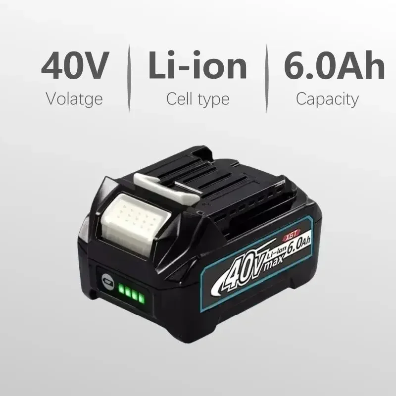 Makita 40V MAX XGT Li-ion Battery 6000mAh Original NEW Battery 80V MAX For Makita BL4020 BL4025 BL4040 BL4050 BL4080