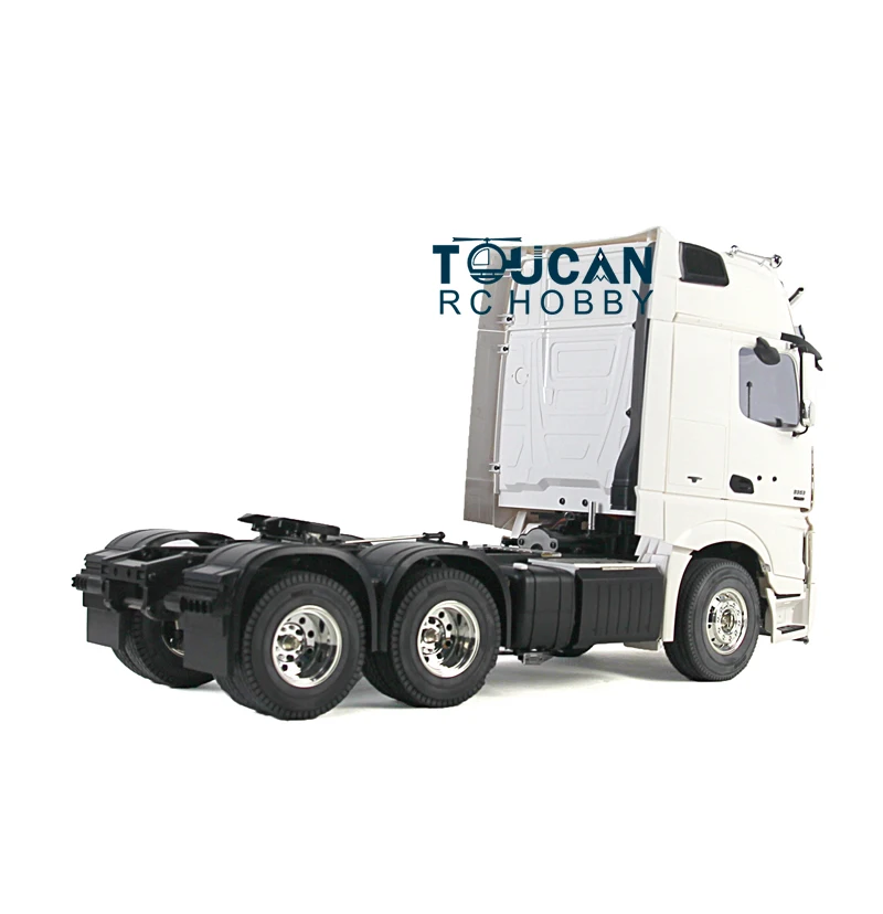 TOUCAN 3Axles Highline 1/14 RC Tractor Truck Remote Control Construction Vehicles Outdoor Cars Toys Gift Trailer DIY KIT Model