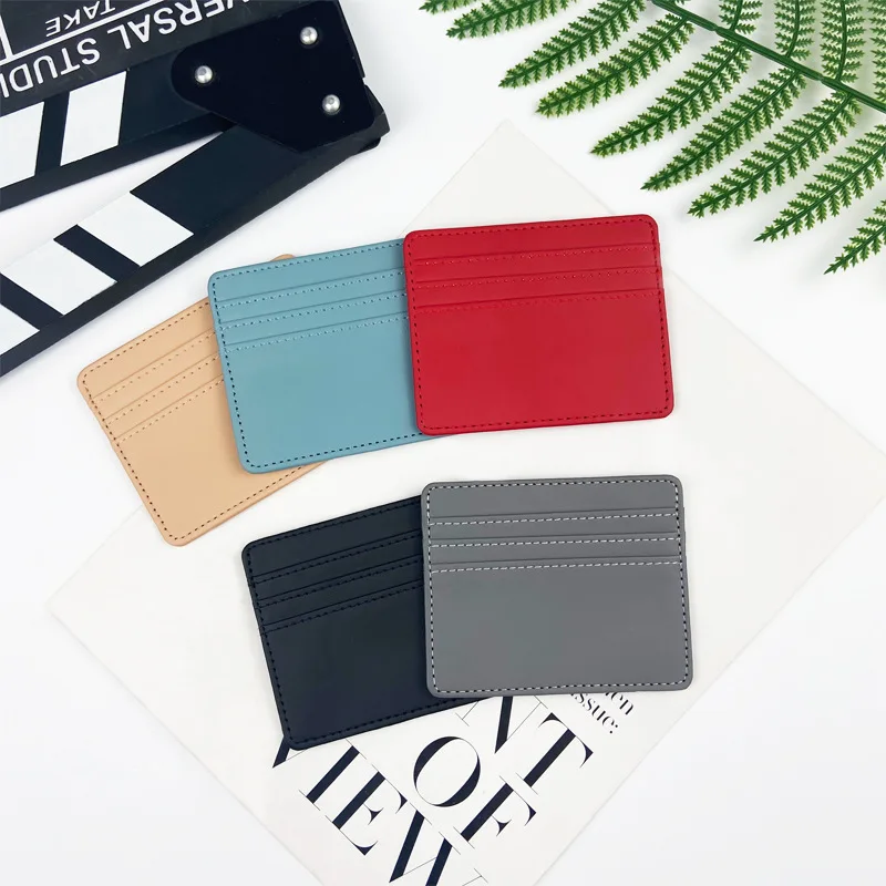 Large Capacity Card Holder for Women Multiple Card Slots Premium PU Leather Slim Credit Card Case Wallet Organizer