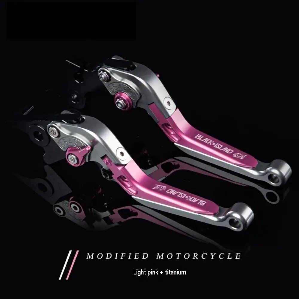 CNC Aluminum Alloy Clutch and Brake Lever Set (Two-Finger Style) for ZXMOTO 500RR – Non-Destructive Installation Upgrade Parts