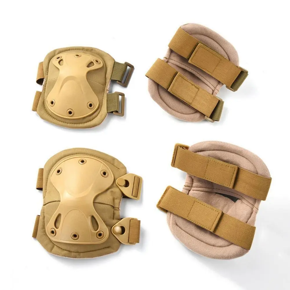 

4Pcs/Set Adjustable Protective Gear Set Impact Resistance Professional Sports Protective Gear Breathable Safety