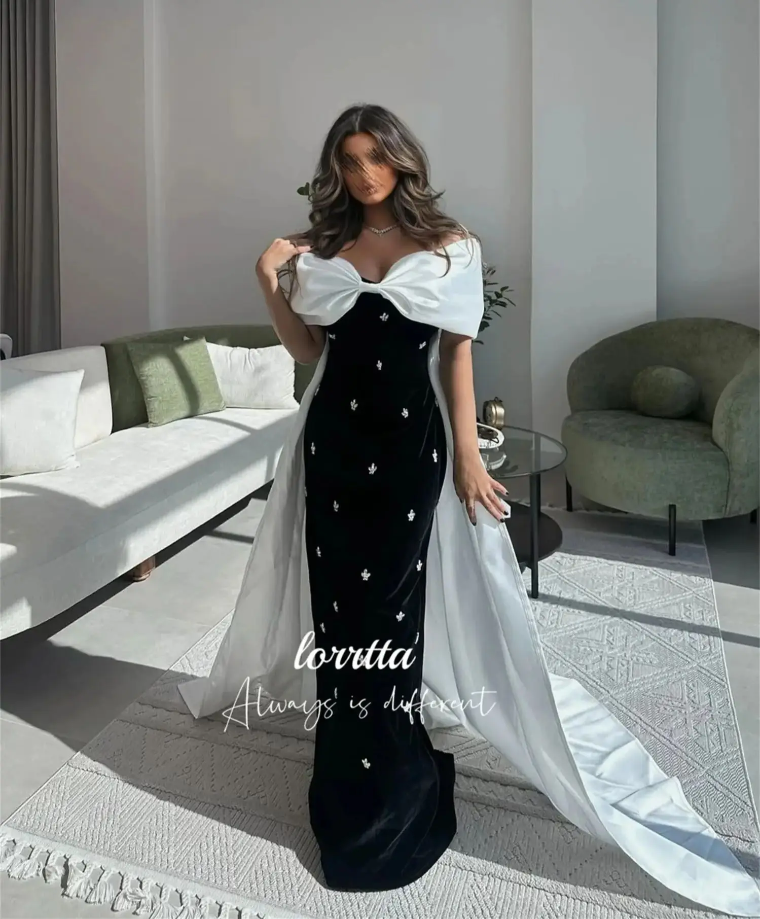 Lorrtta Customized Womens Dresses for Special Occasions Wedding Guest Dress Women Happy Sharon Evening Dresses 2025 Fishtail Cut