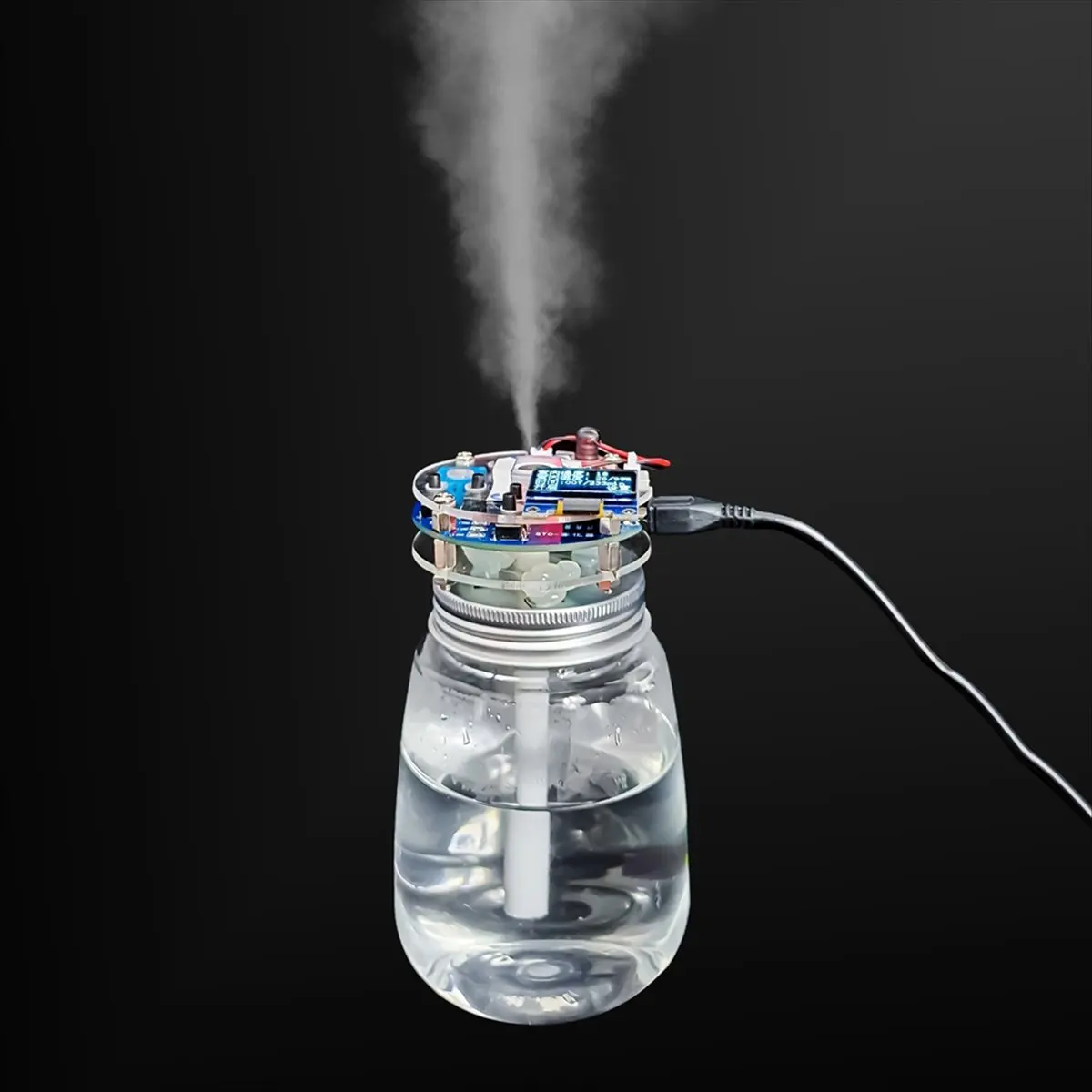 Mist Maker and Driver Kit USB Humidifier Circuit Board STG Atomizer Controllable Humidity Timing DIY Welding Parts