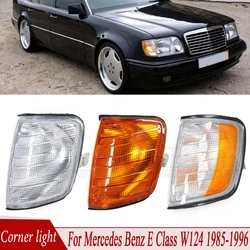 Luz de esquina de coche, lámpara indicadora de señal de giro delantera para Mercedes Benz Clase E W124 1985-1994 1995 1996 1248261243 1248261143