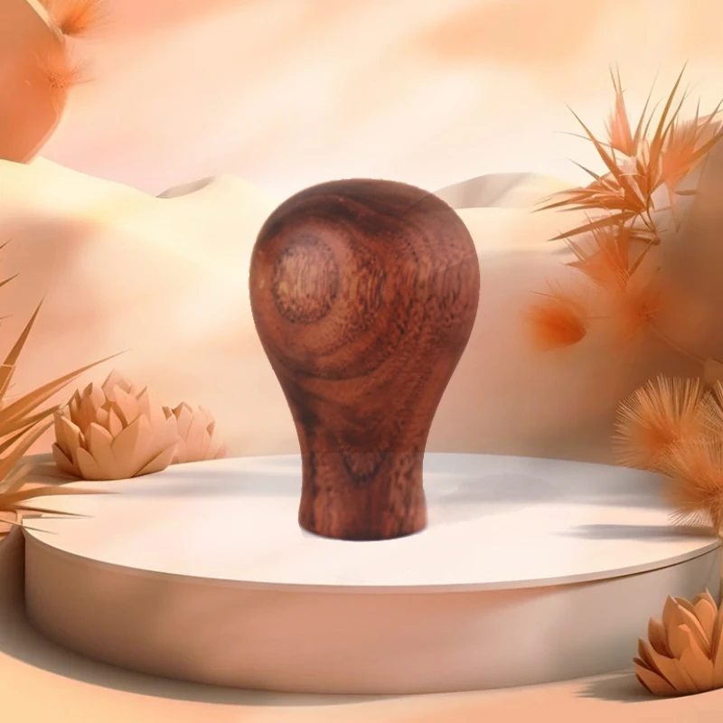 

All-Season Universal Non-Icy Car Modified Solid Wood Gear Knob Automotive Accessory