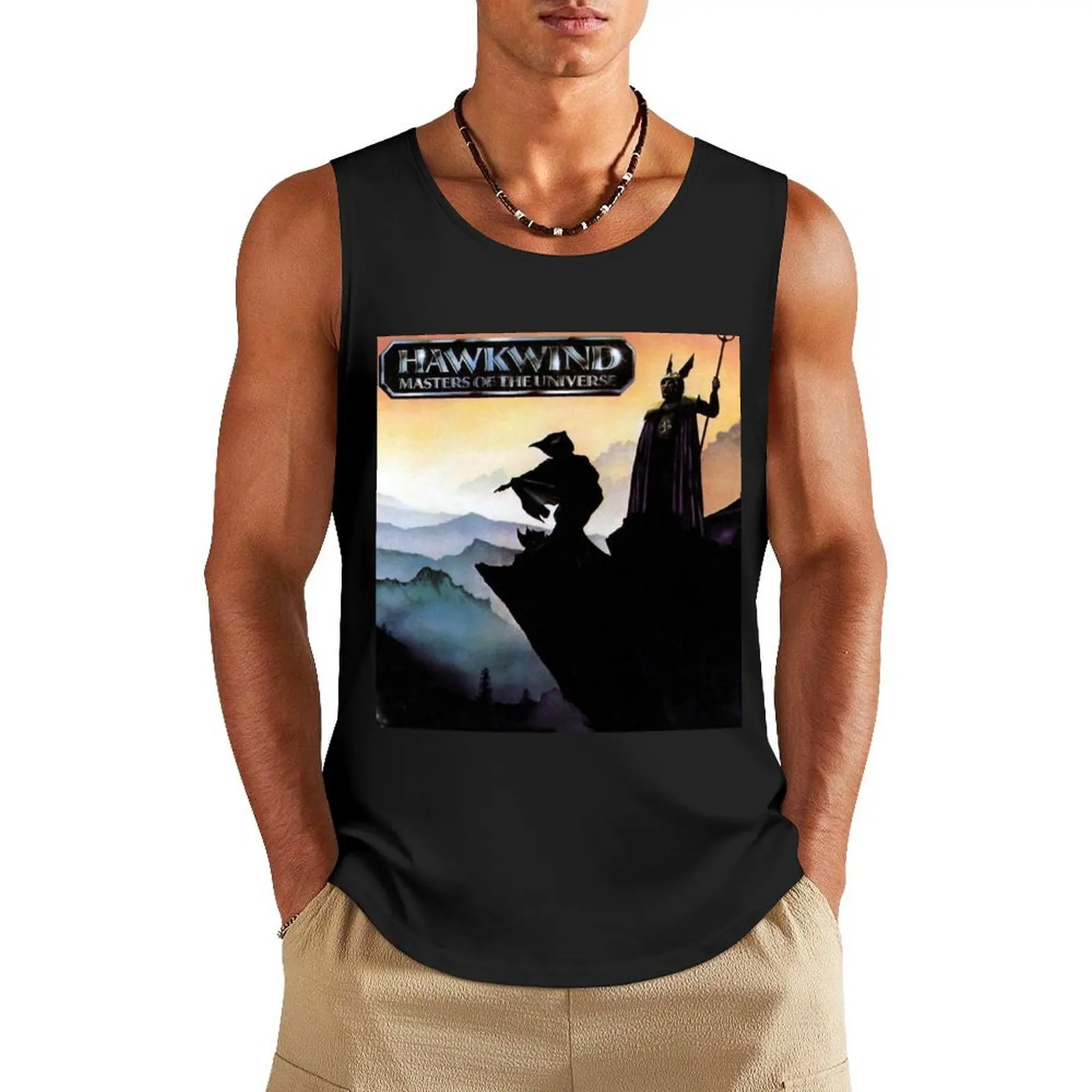 

Masters Of The Universe T-Shirt Tank Top t-shirt for man mens gym clothes Sports clothing