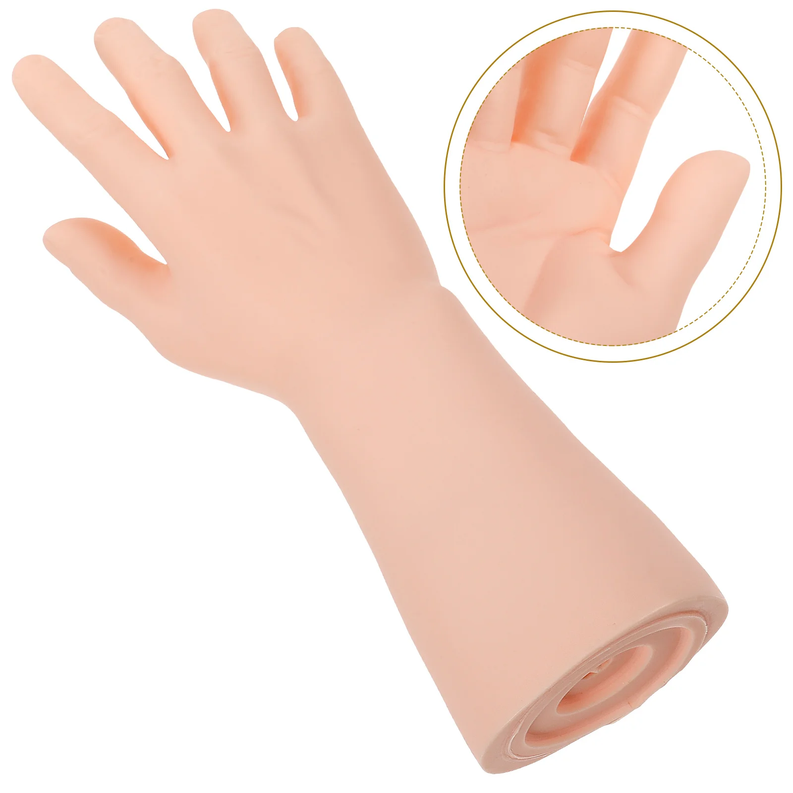 

Simulated Male Hand Model Mannequin Display Holder Stand for Ring Rings Jewelry Props