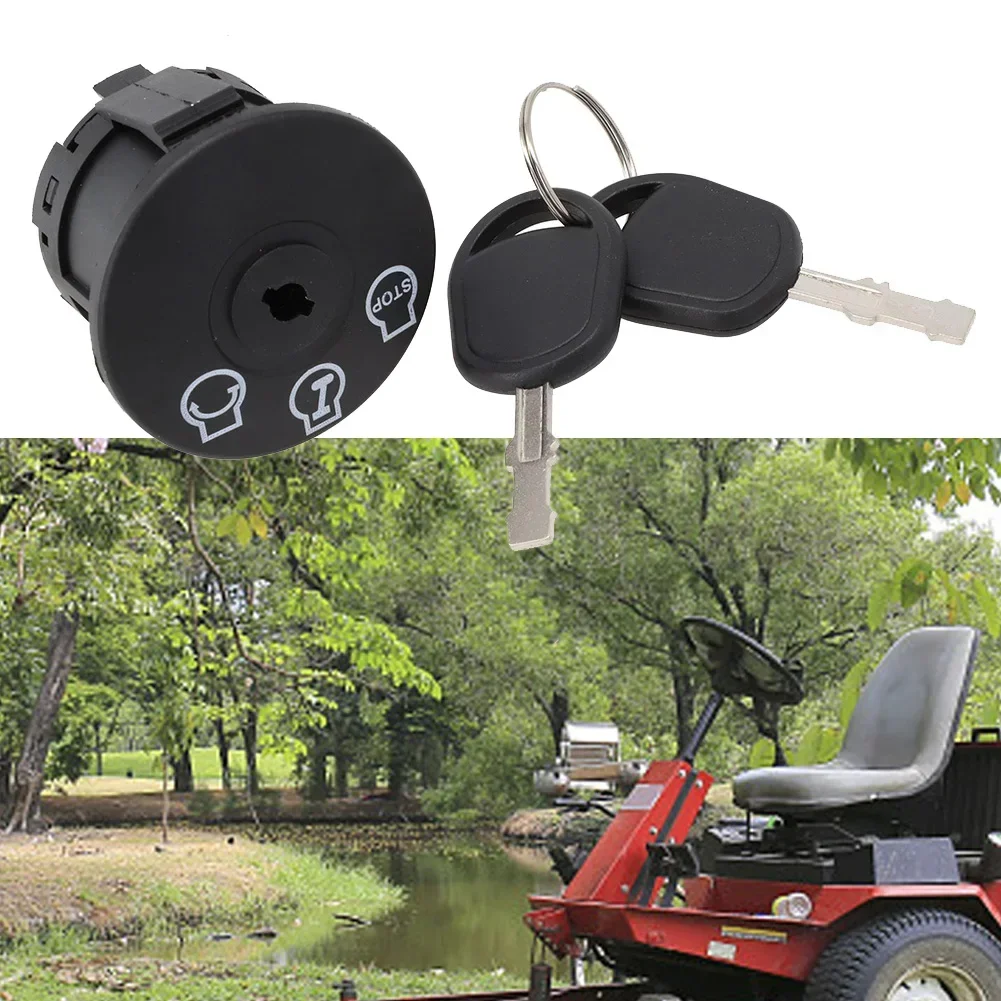 

Выключатель зажигания с ключом для Poulan, для газонокосилки, переключатель зажигания стартера