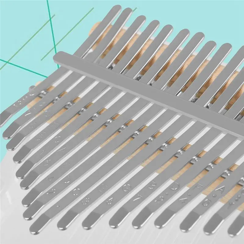 موضة ~ كاليمبا 17 نغمة كريستال شفاف الإبهام البيانو الاكريليك كاليمبا فنجر البيانو أداة المبتدئين أفريقيا فنجر البيانو #5