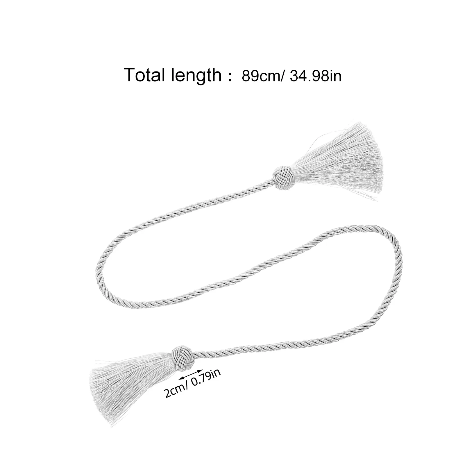 1 زوج رباط للستائر حبل مضفر شرابة الستائر الزخرفية Holdbacks لغرفة المعيشة غرفة نوم شير نافذة الستائر