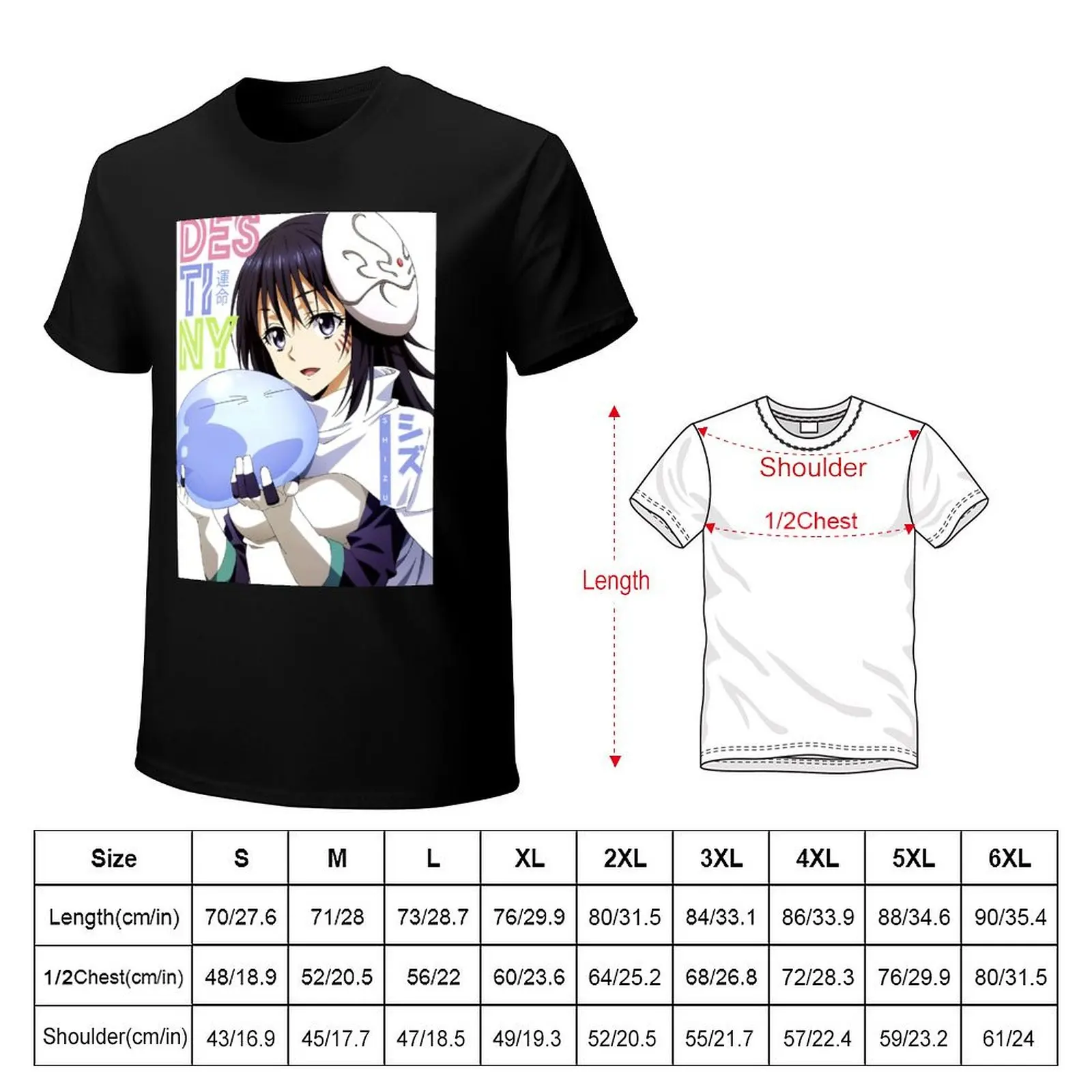 Anime Reincarnated Slime T-Shirt mens graphic t shirts T-Shirt