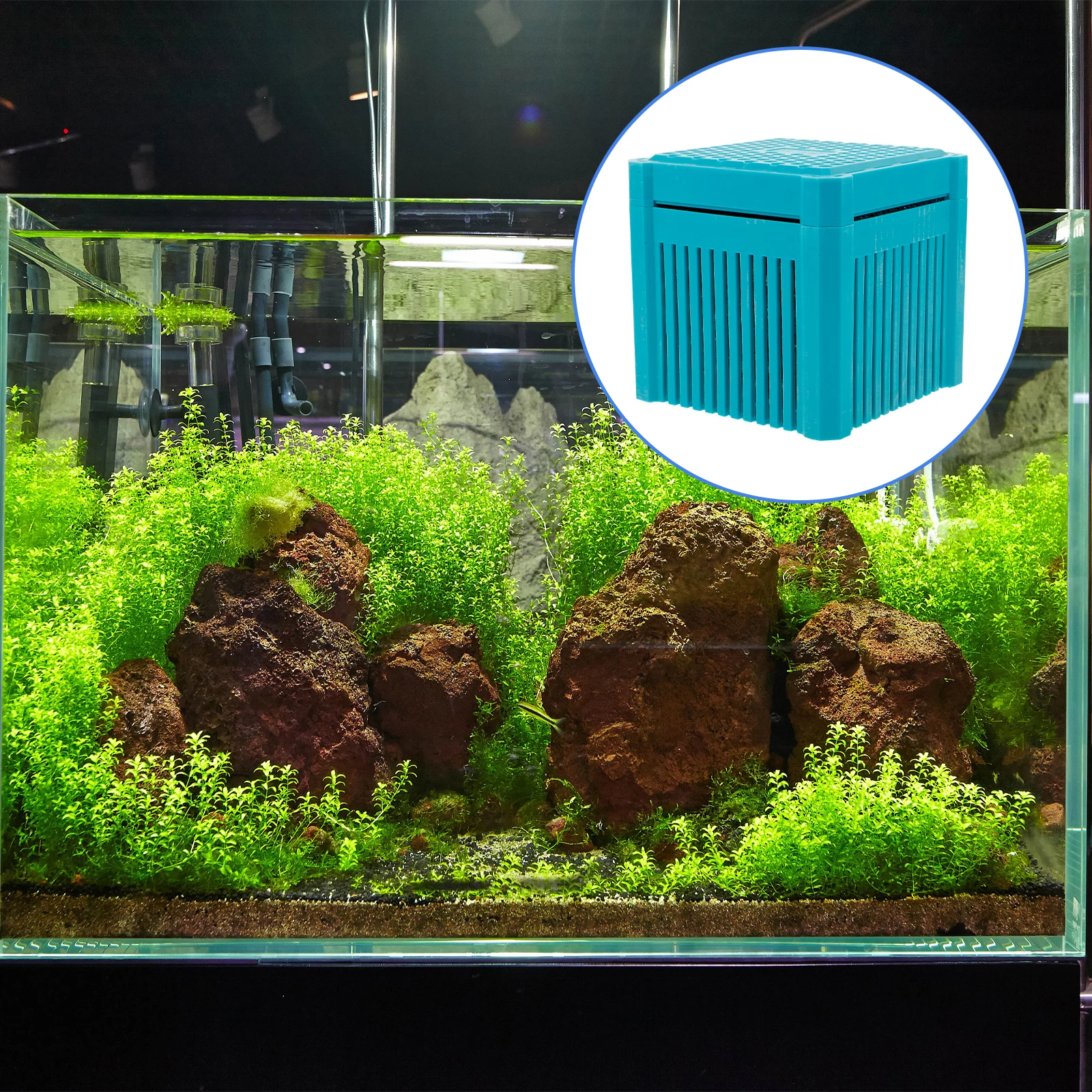 

Aquarium Cubes Fish Tank Water Media Supplies Compact Cubes Fish Tank Filter Material Reusable Professional Filter Cube