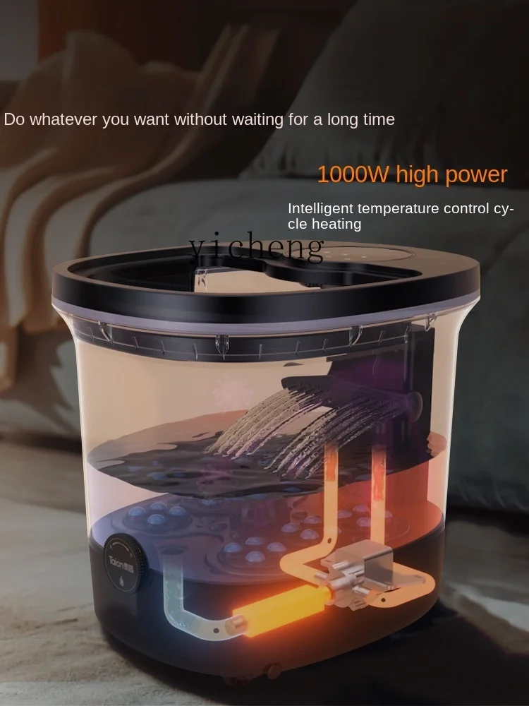 cc29 Foot Bath Tub Electric Foot Bath Barrel Heating Constant Temperature Foot Washing Automatic
