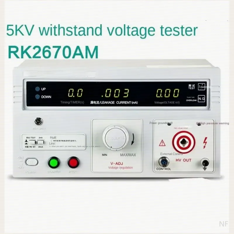 NF Power Tools Withstand Voltage Tester RK2670AM High Voltage Machine AC And DC 5000V Certification Test