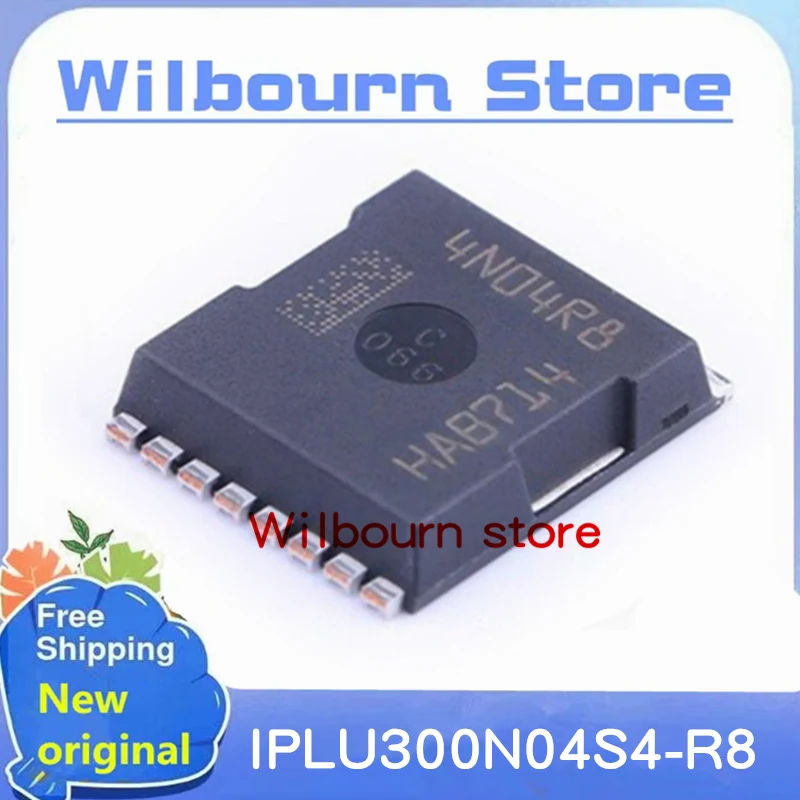 

5PCS~50PCS/LOT 4N04R8 IPLU300N04S4-R8 H-PSOF-8 New original In stock