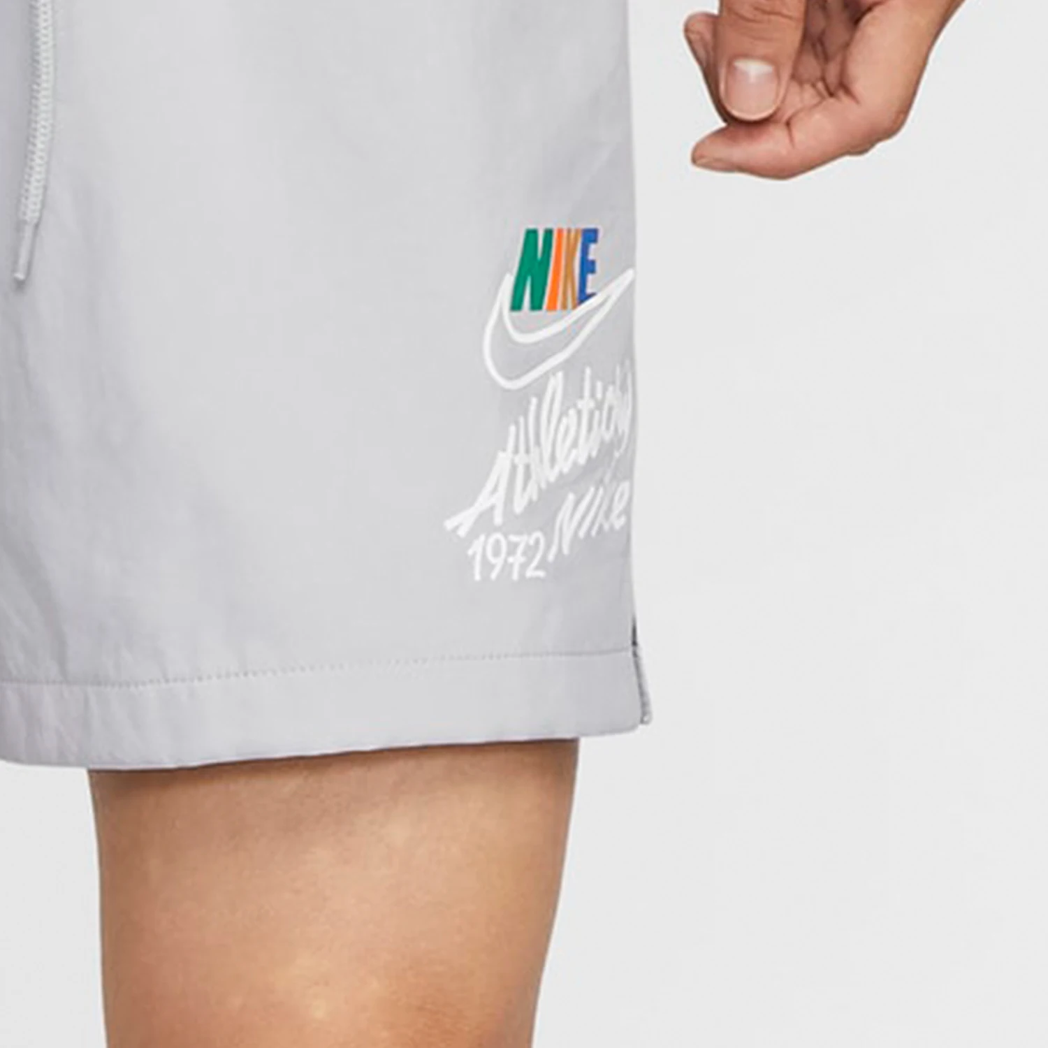 نايك الرسمية أصيلة الصيف الرجال عارضة المطبوعة تنفس السراويل الرياضية FZ0771-077 #4