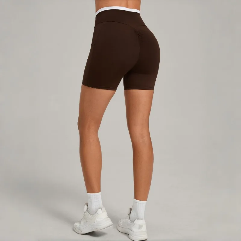 

Женские спортивные леггинсы для йоги и фитнеса с высокой талией, утягивающие, для тренировок, бега и занятий спортом