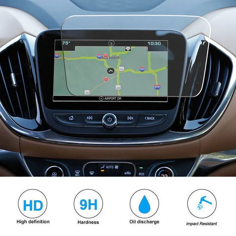 

Пленка из закаленного стекла для Chevy /Chevrolet Volt Premium 2019, аксессуары для 8-дюймового сенсорного экрана